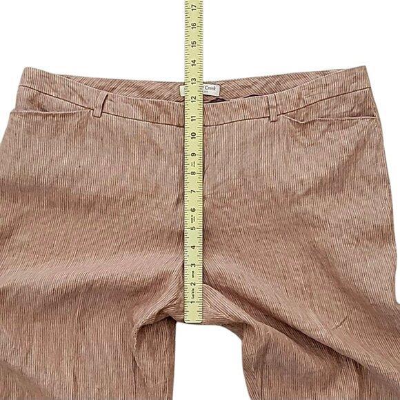 100% Linen Wide Leg Coldwater Creek Natural Fit Pants Neutral New Size 18 - Picture 10 of 13
